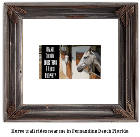 horse trail rides near me in Fernandina Beach, Florida